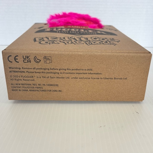 FUGGLER NEW FUGGS ON THE BLOCK CAPTAIN CARDIAC PINK FUNNY UGLY MONSTER - Picture 5 of 6